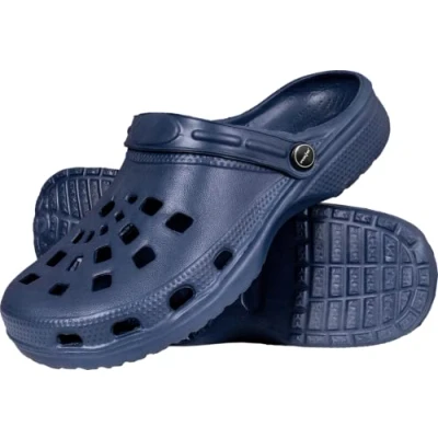 Afbeelding van Reis BCDOTS_G39 Klompen, Tuinschoenen, Slippers, Sandalen, Keukenschoenen Unisex Mannen en Vrouwen Marineblauw Maat 39