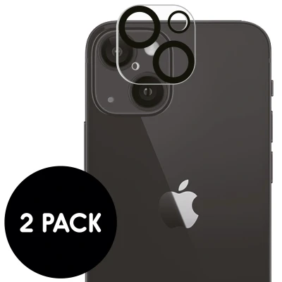 Afbeelding van 2 Pack Screenprotectors Apple iPhone 13 Mini: iMoshion Camera Protector Glas