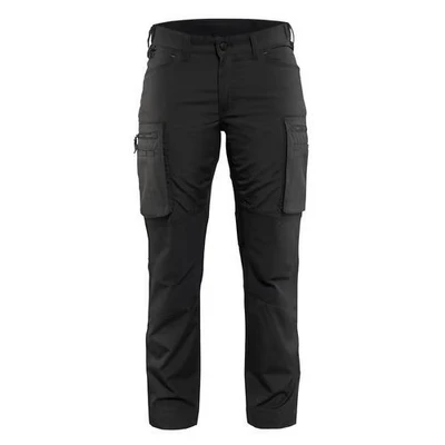 Afbeelding van Blaklader Dames Service werkbroek Stretch 7159 1845 Zwart D22