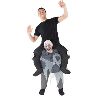 Afbeelding van Morph Zombie Huckepack kostuum voor volwassenen, Halloween carnaval, dames heren