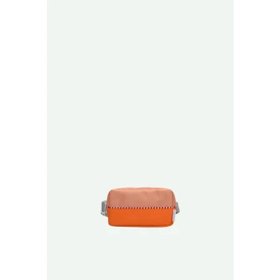Afbeelding van Sticky Lemon fanny pack small wonders colourblocking coral pink + lifebuoy orange