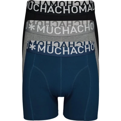 Afbeelding van Muchachomalo Men 3 pack boxershort Solid maat L