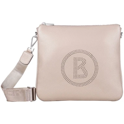 Afbeelding van Bogner Leren Schoudertas Sulden Hedwig Shoulderbag Greige Taupe
