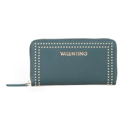 Afbeelding van VALENTINO Portemonnee Shine Re Zip Around Wallet Bosco Donkergroen