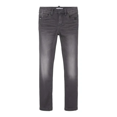 Afbeelding van NAME IT KIDS slim fit jeans NKMTHEO grijs stonewashed