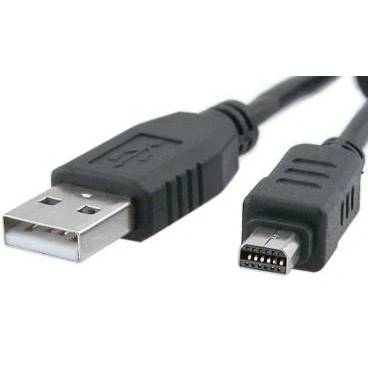 Afbeelding van DragonTrading Vervangende Olympus CB USB5, USB6 12 pins digitale camera USB datakabel voor FE140 / U830 U840 U850 D425 D435 camera&#039;s. Volledige compatibiliteitslijst hieronder: