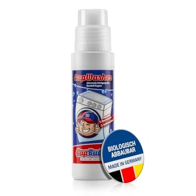 Afbeelding van Cap Buddy Washer Cleaner met borstel fles om honkbalpetten van heren snapback tot trucker eenvoudig te reinigen Nu je baseballcap wassen
