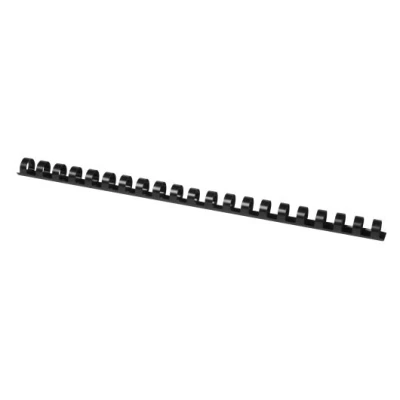 Afbeelding van Q connect Bindrug 14mm 21 Rings 100 Stuks Zwart Bindruggen