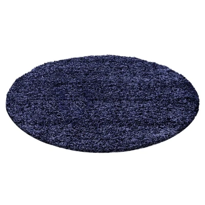 Afbeelding van Rond Vloerkleed Antalya 160cm Navy Meerkleurig 123vloerkleed.nl is de online webshop voor vloerkleden en woonaccessoires.