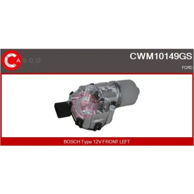Afbeelding van CASCO CWM10149GS Ruitenwissermotor 12V voor voertuigen met stuur links FORD: Kuga Mk1 SUV 2.0 TDCi 4x4, 2.5 2008 2012