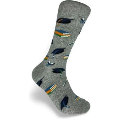 Afbeelding van JustSockIt Geslaagd sokken Leuke cadeau Diploma