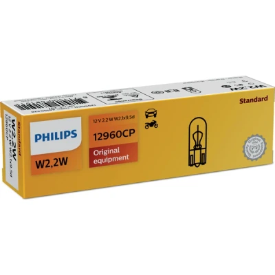 Afbeelding van Philips Halogeen lamp 12V 2,2W W2.1x9.5d Standard