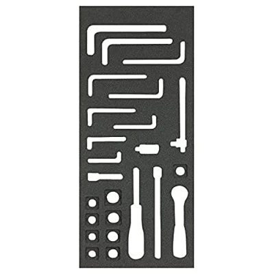 Afbeelding van Bahco Foaminlay Fit&amp;Go 1/3 met doppen en toebehoren 1/4&quot; 24 delig FF1E2007