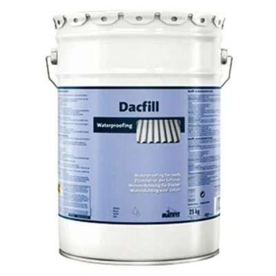 Afbeelding van Mathys dacfill waterdichting 25 kg, 2 zwart, blik