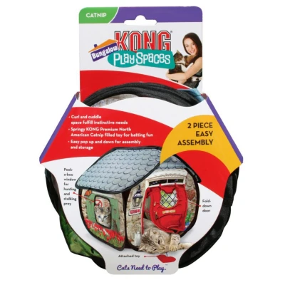 Afbeelding van Kong Play Spaces Bungalow Kattenspeelgoed Multi Color