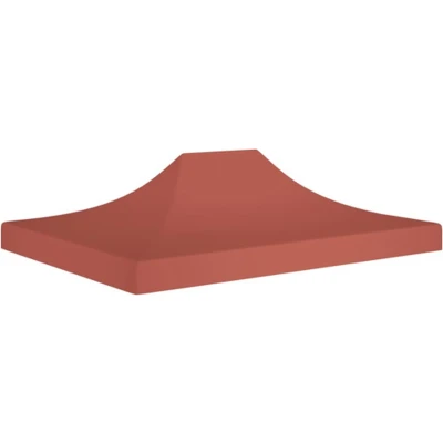 Afbeelding van Partytentdak 270 g/m² 4x3 m terracotta