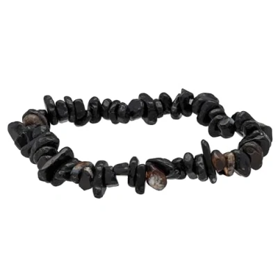 Afbeelding van Lebensquelle Plus Onyx splinterarmband, hoogwaardige edelsteenarmband, 19 centimeters, Steen