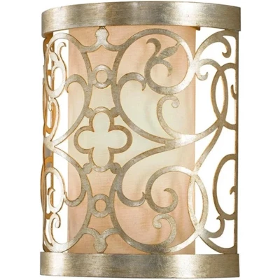 Afbeelding van Landelijke Wandlamp Steady Lighting Metaal Landelijk E14 L: 9.5cm Voor Binnen Woonkamer Eetkamer Zilver