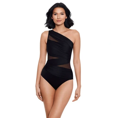 Afbeelding van Miraclesuit dames Jena voorgevormd corrigerend badpak in de kleur Zwart, maat: 42