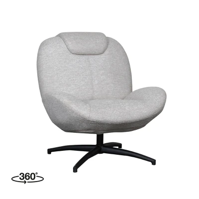 Afbeelding van Label51 Clayton fauteuil Stof khaki