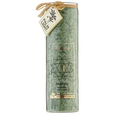 Afbeelding van Anahata CHAKRA kaars, 30033, ca. 20 cm, GROEN