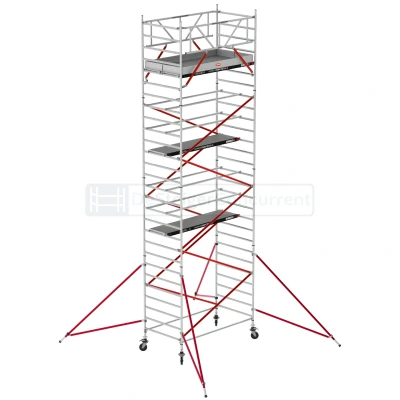 Afbeelding van Altrex rolsteiger RS TOWER 52 Traditioneel 1,35x1,85 WH 9,20m Fiber Deck