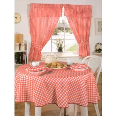 Afbeelding van Emma Barclay Molly Gingham Check Tafelkleed, Rood, 50 x 70 Inch