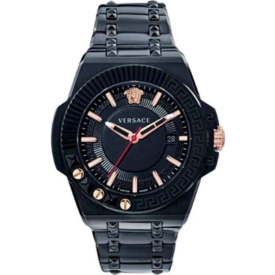 Afbeelding van Versace Horloge Heren Chronograaf Kwarts Chain Reaction VEDY00719