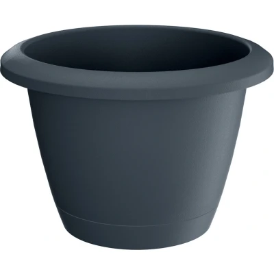 Afbeelding van Prosperplats Bloempot antraciet kunststof 39 cm