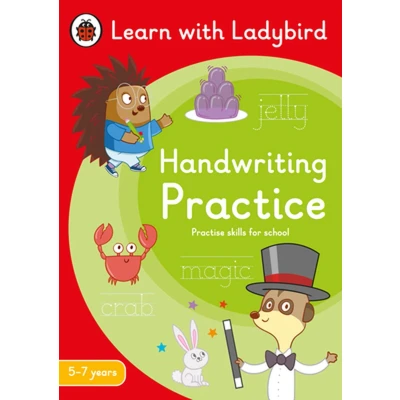 Afbeelding van Handwriting Practice: A Learn with Ladybird Activity Book 5 7 years: Ideal for home learning (KS1)