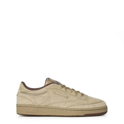 Afbeelding van Reebok Classic CLUB C 85 Unisex Sneakers laag, Maat: 35, Mushroom/utility brown Veloursleer