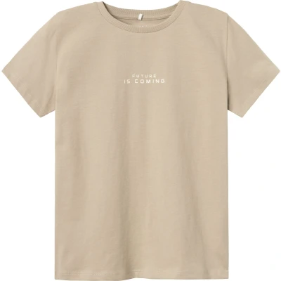 Afbeelding van Name it Tshirt print voor kinderen, Maat: 134/140, Pure cashmere