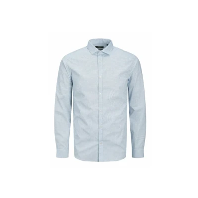 Afbeelding van Jack &amp; Jones Premium Overhemd, Heren, Maat: Small, Chambray blue