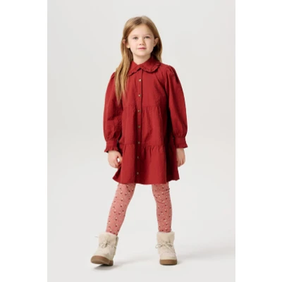 Afbeelding van Noppies Dress Jeannette Meisjes Jurk Maat 104