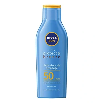 Afbeelding van Nivea Sun Protect &amp; Bronze Zonnemelk SPF 50 200 ml