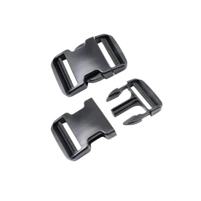 Afbeelding van BAIWOAK Extra dikke plastic dubbele verstelbare snelsluiting aan de zijkant gespen, 2 inch breed stuks clips drukknopen geen naaien zware gesp vervanging voor riem rugzak fanny pack