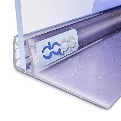Afbeelding van [DQ PP] Reserveafdichting voor 4 mm/5 mm glasdikte, waterafstotend, douche afdichting, bescherming tegen water, douchecabine, doucheprofiel, afdichting deur 15# 150cm Uk01.