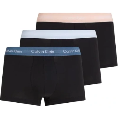 Afbeelding van Calvin Klein Low Rise Trunk voor heren, Zwart (B Vint Ind, Mln Frenzy, H Blue Wbs), XL