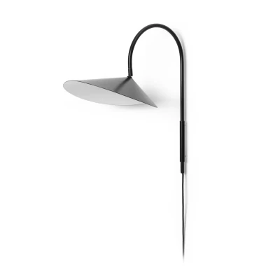 Afbeelding van ferm LIVING Arum Wandlamp Black