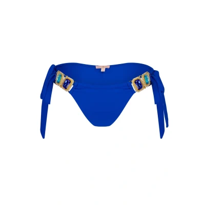 Afbeelding van Moda Minx Bikinibroekje, Dames, Maat: Medium, Azure