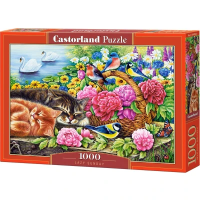 Afbeelding van Castorland Lazy Sunday Legpuzzel 1000 stuk(s) Dieren
