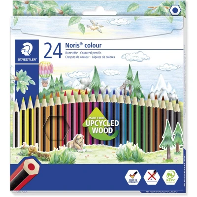Afbeelding van Staedtler Noris Club kleurpotlood set 24 st. 185 C24