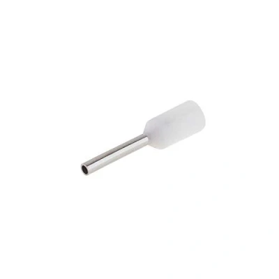 Afbeelding van SeKi 14203 iso. 0,5 mm², wit, 100 stk. adereindhulzen