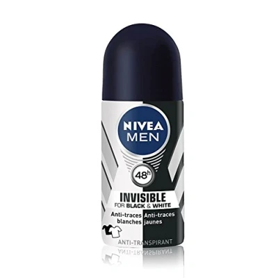 Afbeelding van NIVEA Men &quot;Invisible for Black &amp; White Original&quot; Deo Roll on 50ml