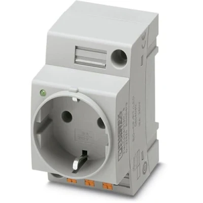 Afbeelding van Phoenix Contact EO CF/PT/LED Schakelkastcontactdoos Grijs 1 stuk(s)