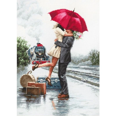 Afbeelding van Luca S B2369 kruissteekset, meerkleurig, 31 x 19 cm