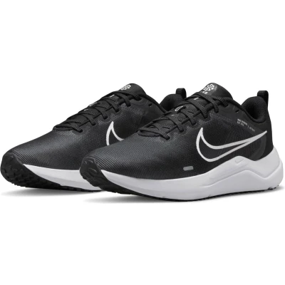 Afbeelding van Nike Downshifter 12 hardloopschoenen zwart/wit