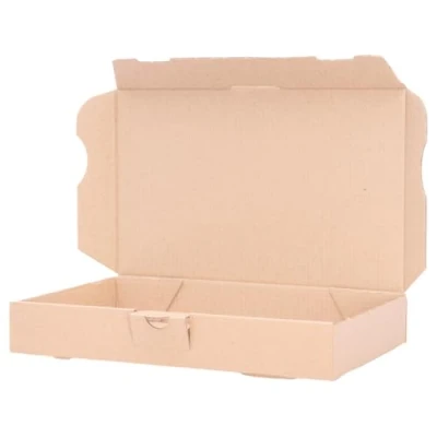 Afbeelding van verpacking maxi postdozen, maxi, 180 x 100 30 mm, MB 0, bruin, verzenddozen, vouwdoos, brief, stuks