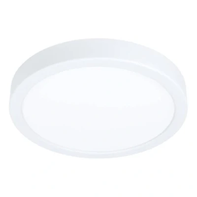 Afbeelding van EGLO LED plafondlamp Fueva 6, ronde plafonnière, opbouwlamp van kunststof in wit, plafondverlichting warm wit koud lamp plafond ⌀ 21 cm