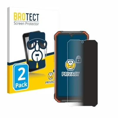 Afbeelding van BROTECT privacy screenprotector voor Blackview BV7200 Folie Beschermfolie Blauwlichtfilter (2 Stuks)
